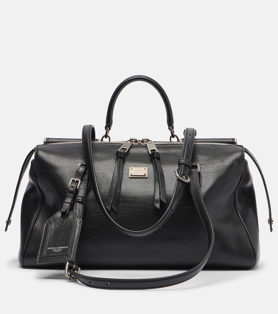 Vittoria leather tote bag | Dolce&Gabbana