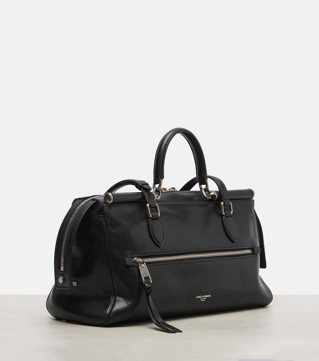 Vittoria leather tote bag | Dolce&Gabbana