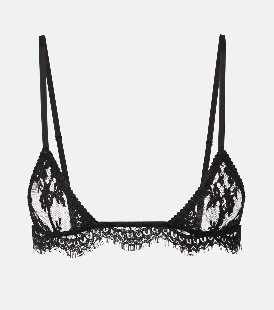 Top de encaje en mezcla de algodón | Dolce&Gabbana