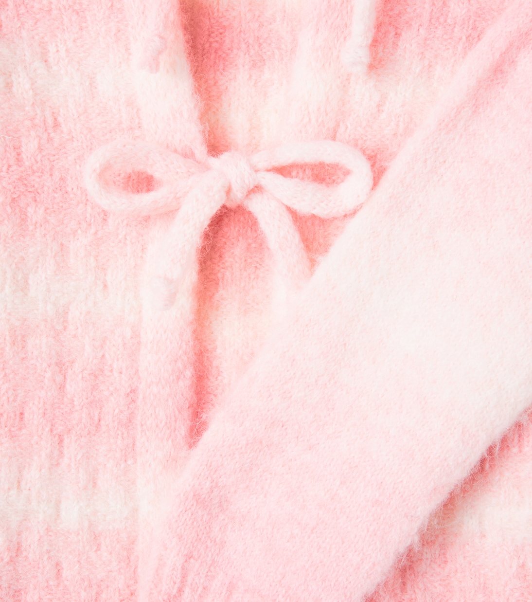 Catania bow-detail striped cardigan | Cozmo