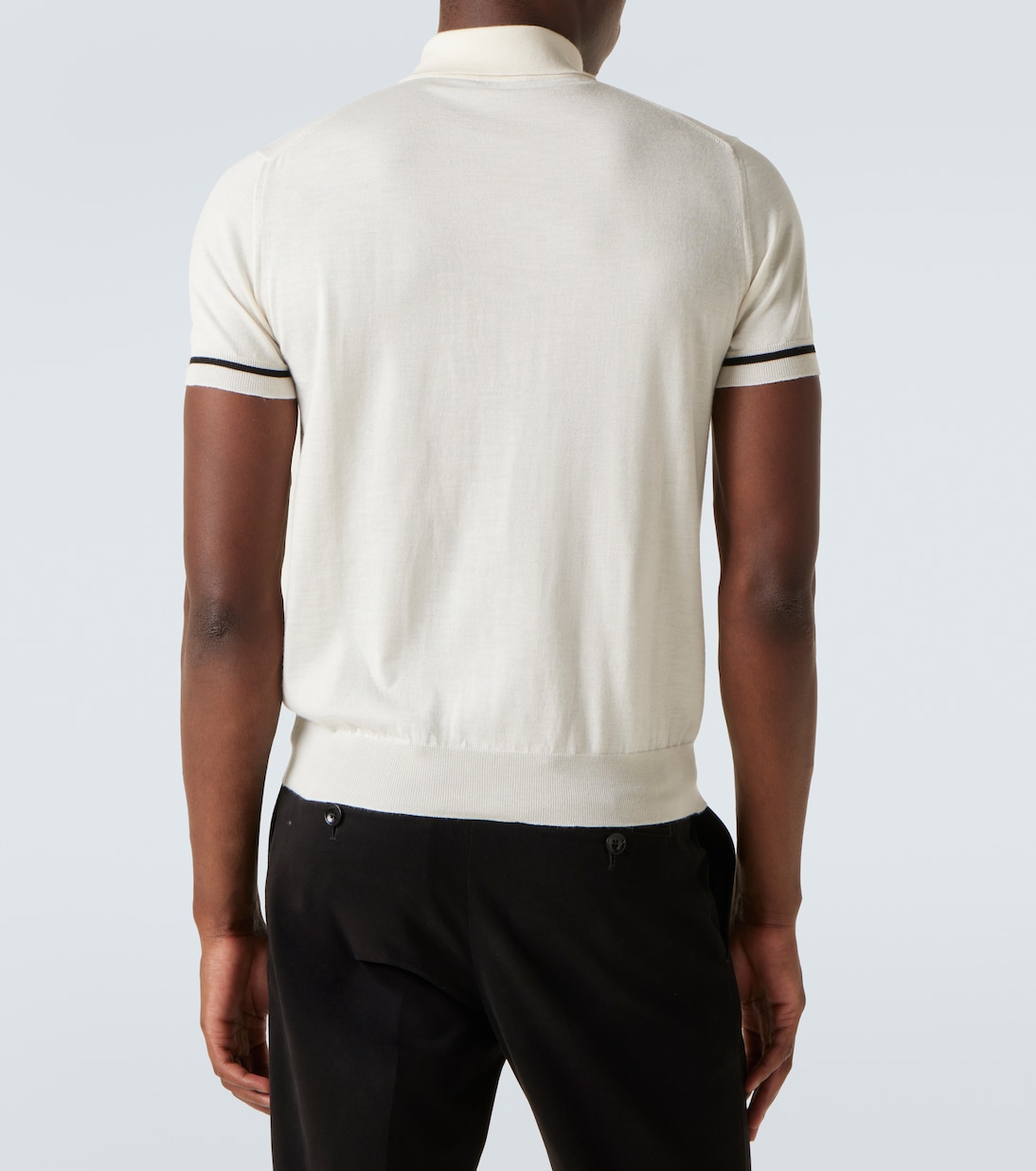 Cashmere and silk polo shirt | Tom Ford