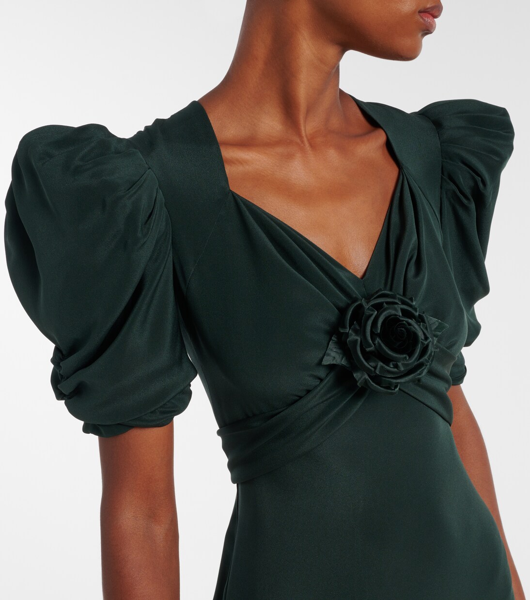 Cocktailkleid aus Seiden-Charmeuse | Rodarte