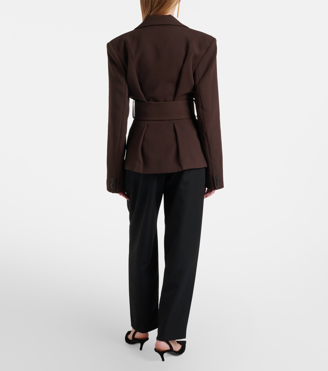 Pantalon tapered à taille haute | Rotate