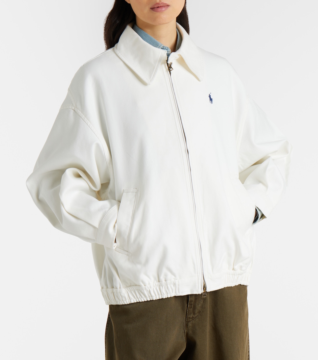 Cotton blouson jacket | Polo Ralph Lauren