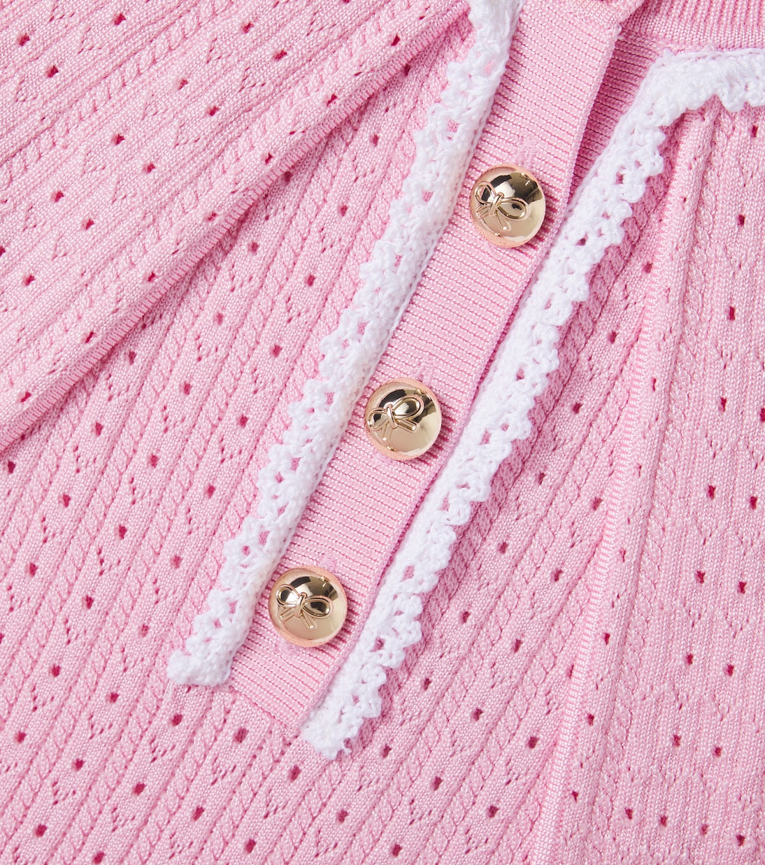 Caped pointelle dress | Self-Portrait Kids