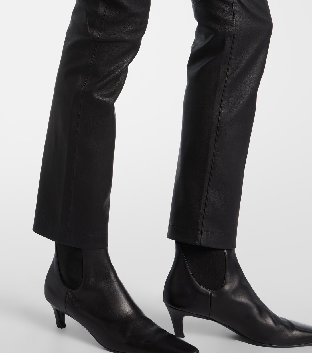 Pantalones skinny Mari de piel | AG Jeans