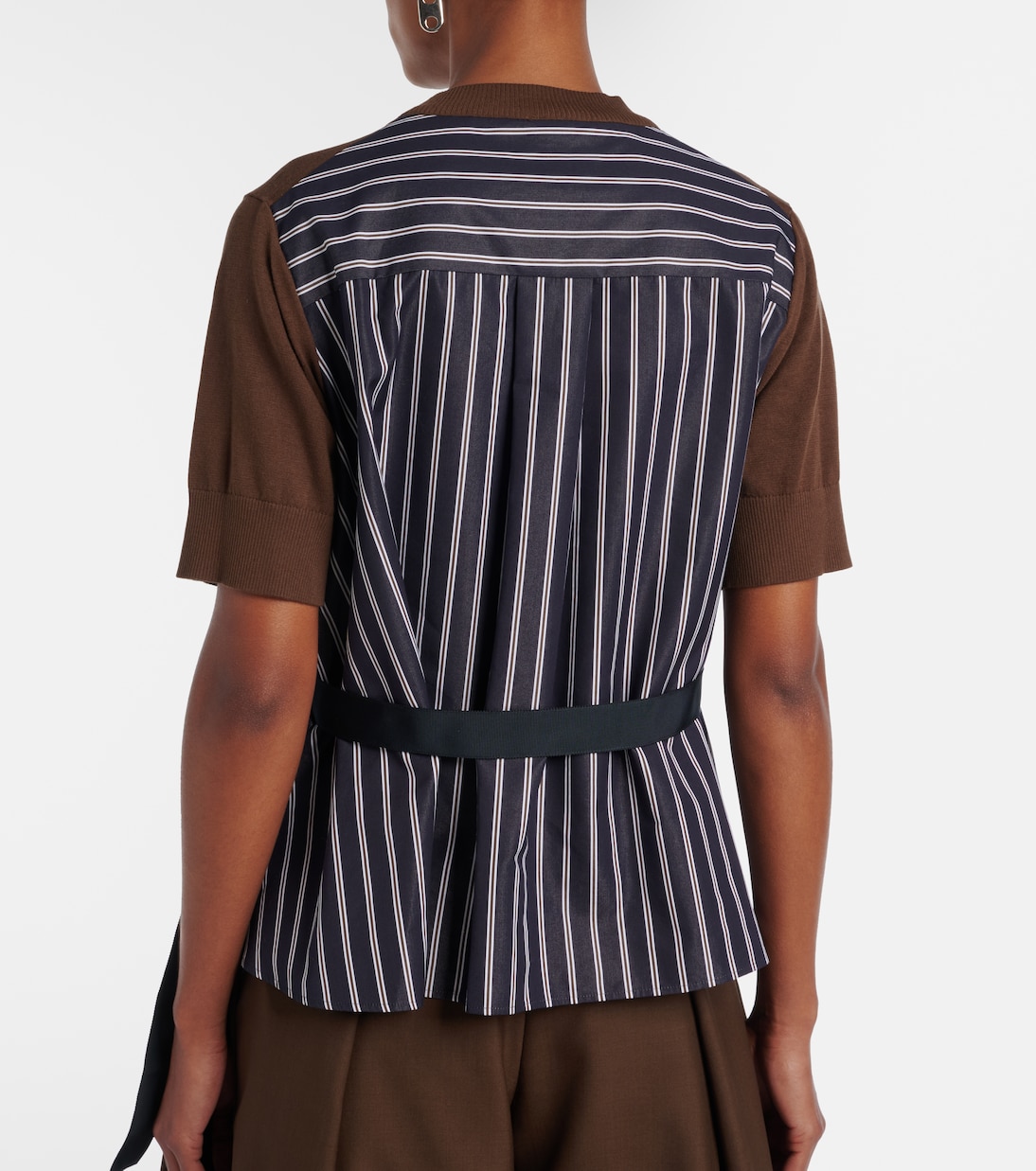 Paneled top | Sacai