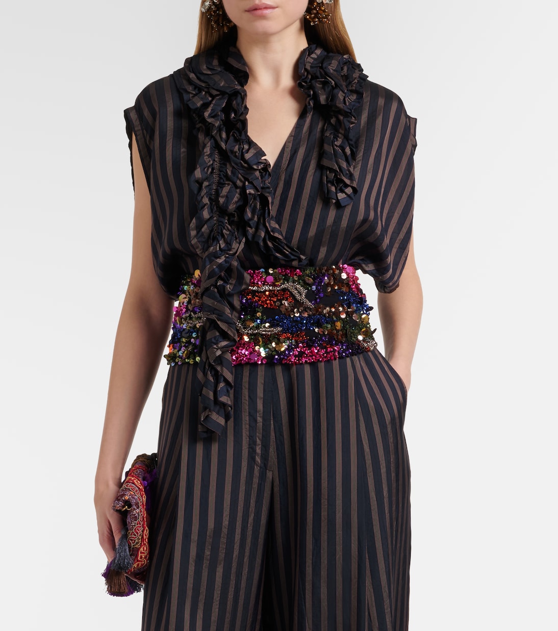 Sequined belt | Dries Van Noten