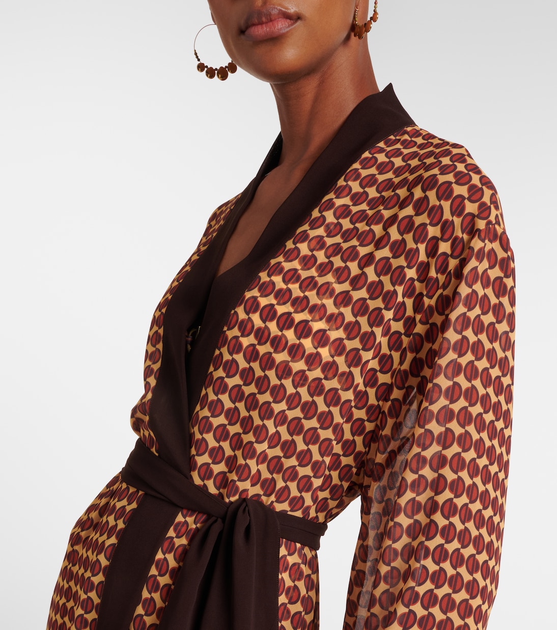 Jim printed beach cover-up | Bananhot