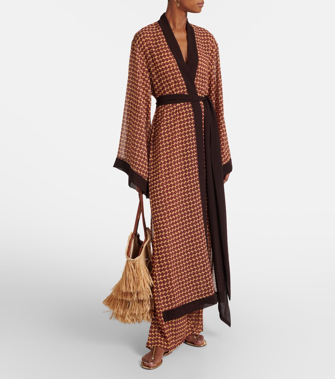 Jim printed beach cover-up | Bananhot