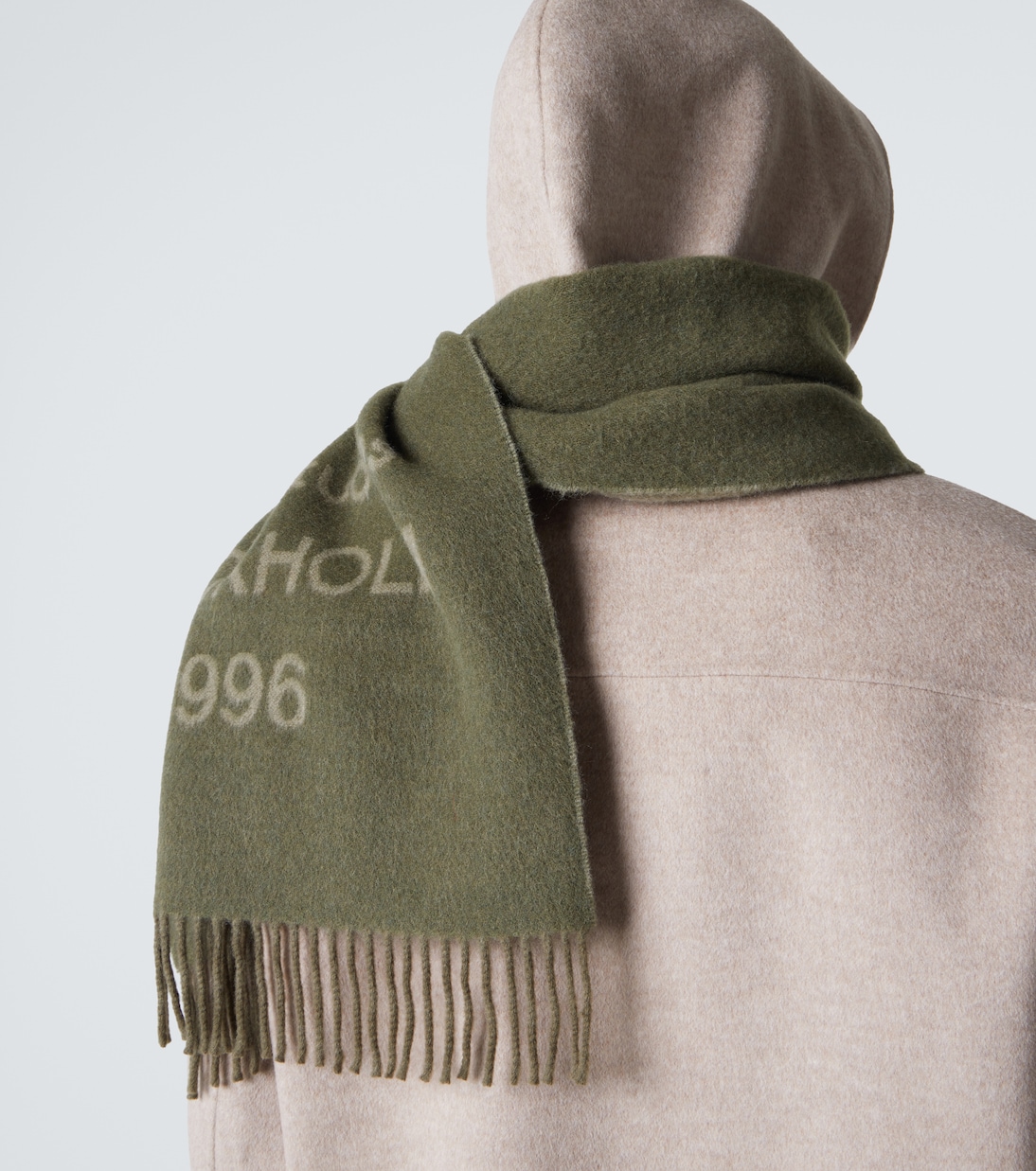 Kapuzenjacke aus Wolle und Kaschmir | Acne Studios