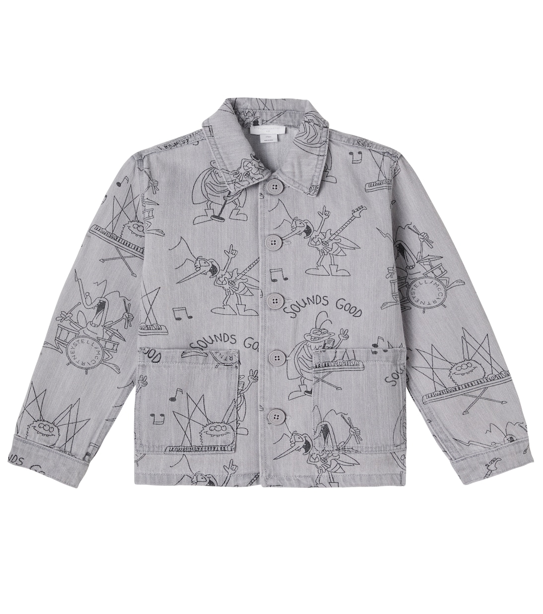 Bedruckte Jeansjacke | Stella McCartney Kids