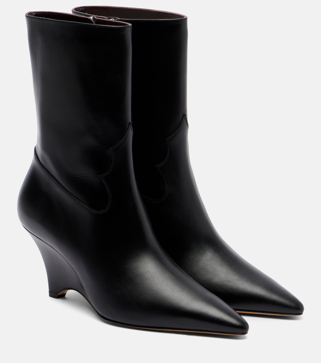 Camille 70 leather boots | Le Monde Béryl