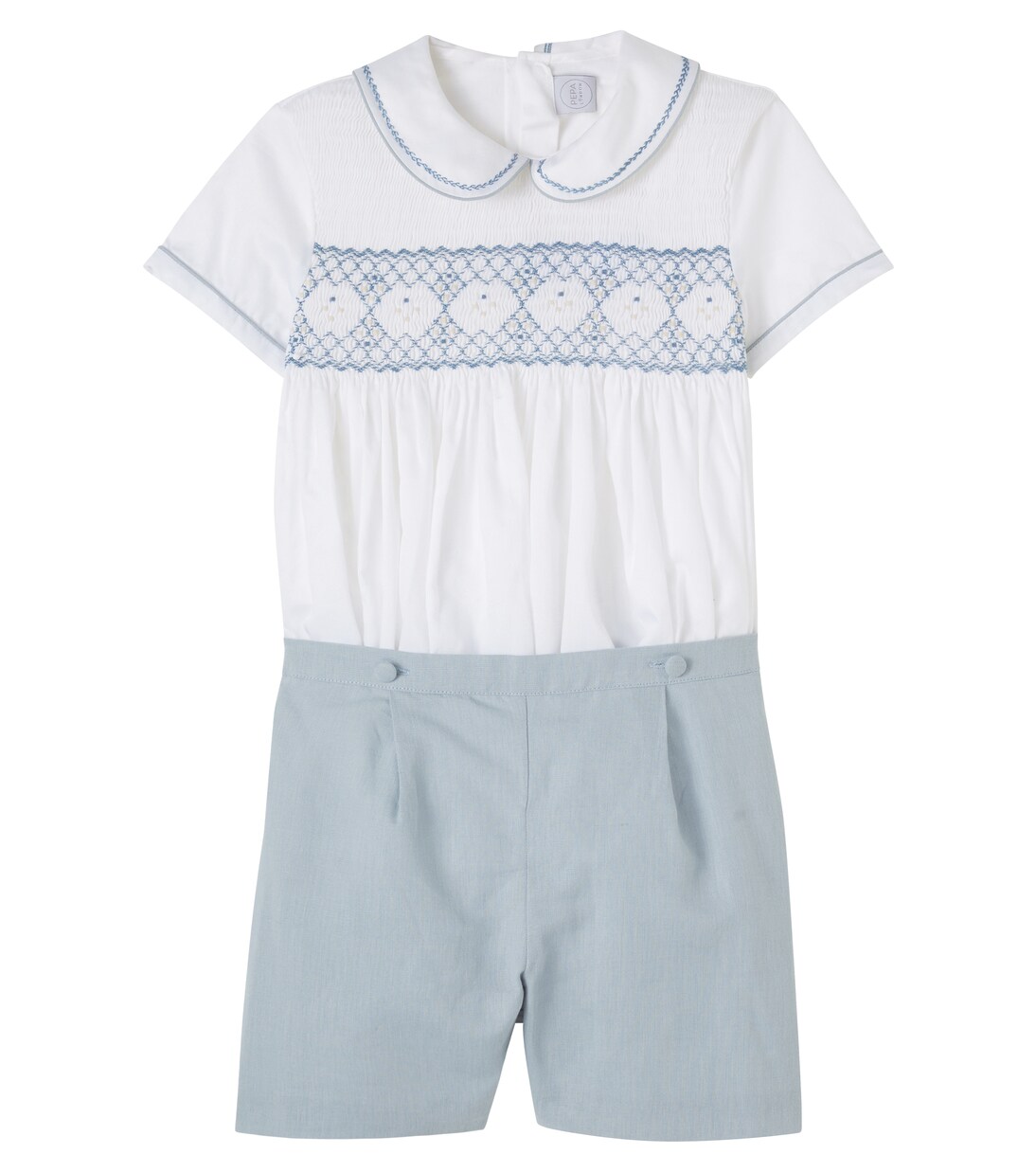 Cotton top and shorts set | Pepa London