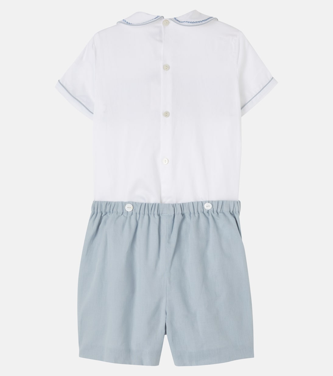 Cotton top and shorts set | Pepa London
