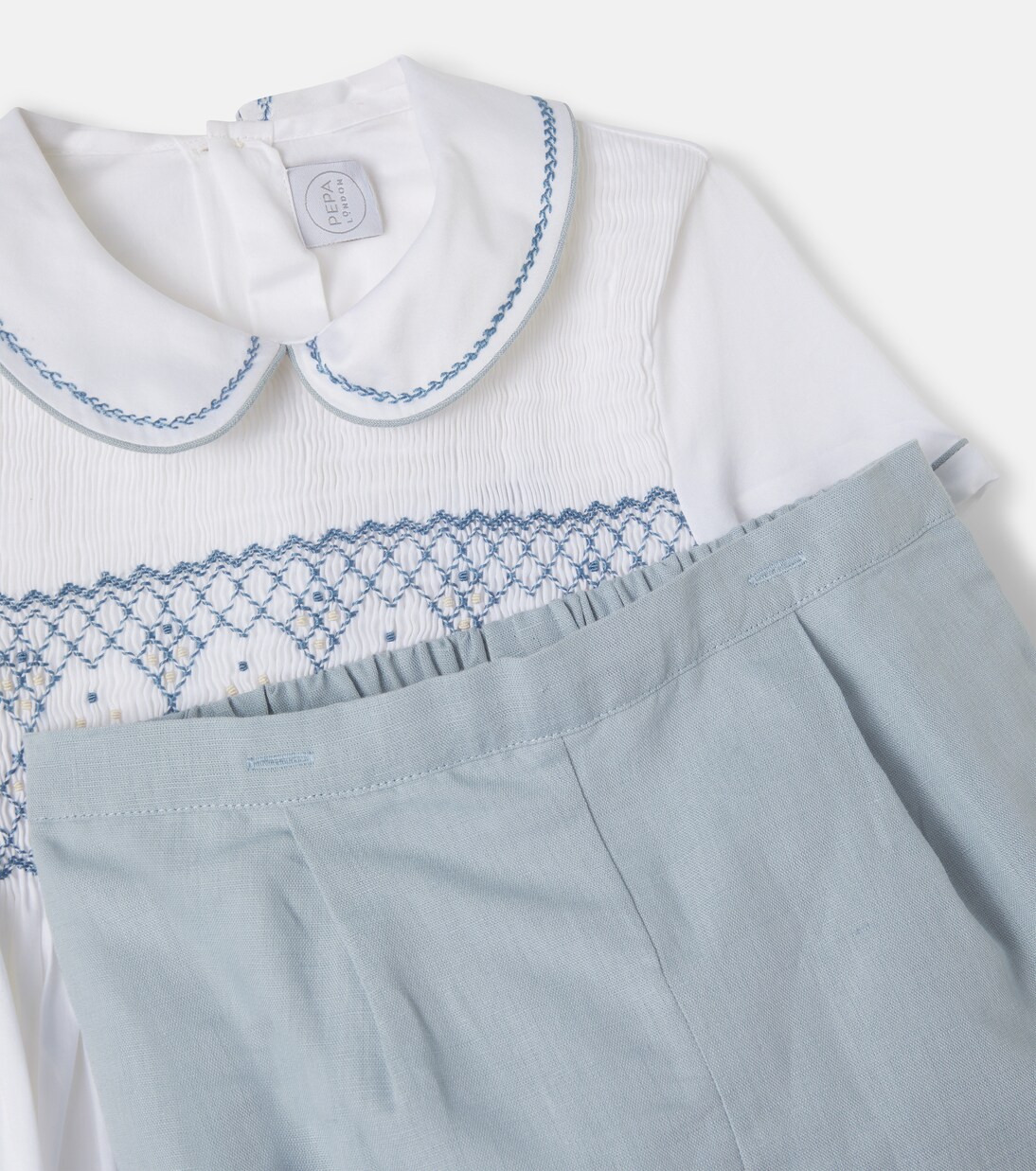 Cotton top and shorts set | Pepa London