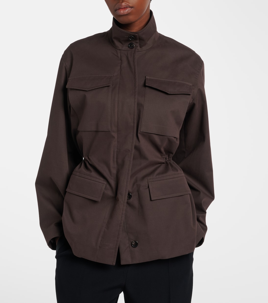 Jacke Floriane aus Baumwolle und Kaschmir | The Row