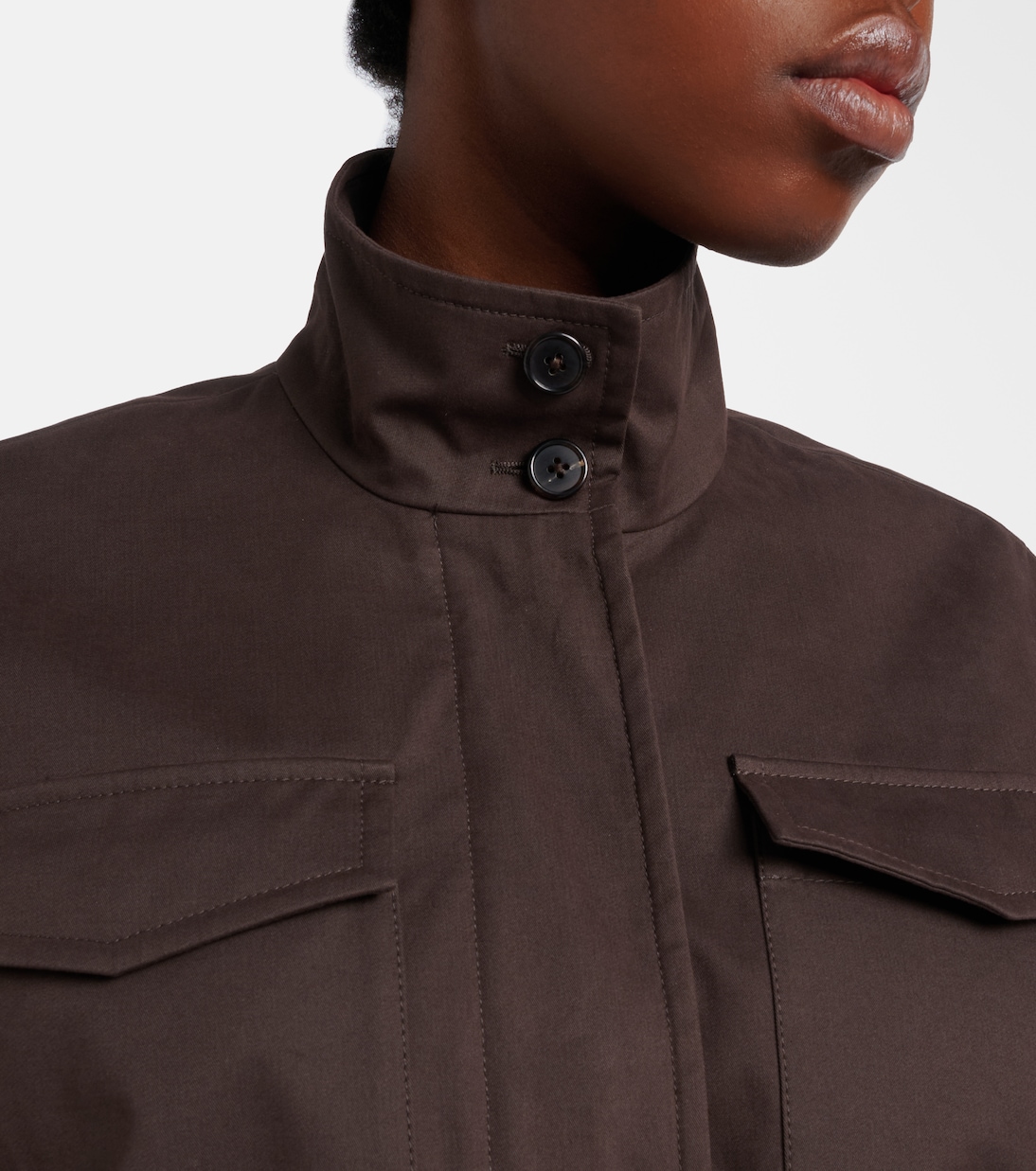 Jacke Floriane aus Baumwolle und Kaschmir | The Row