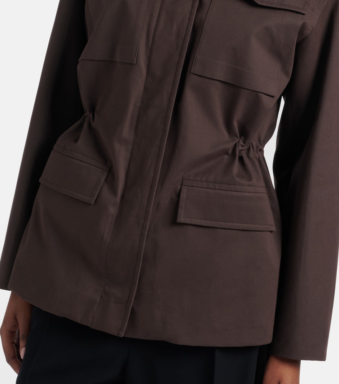 Jacke Floriane aus Baumwolle und Kaschmir | The Row