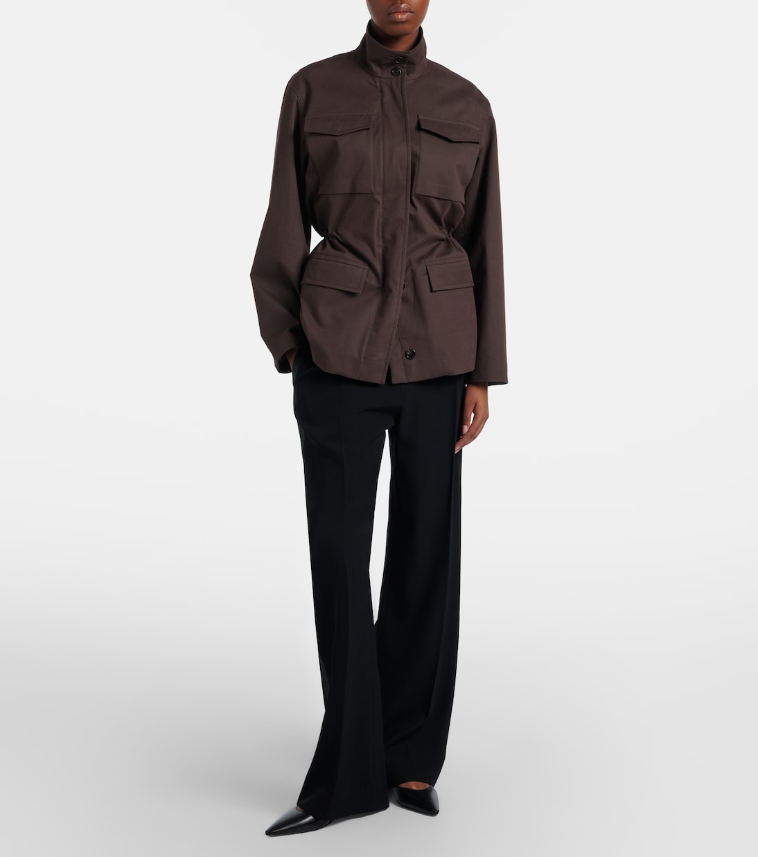 Jacke Floriane aus Baumwolle und Kaschmir | The Row