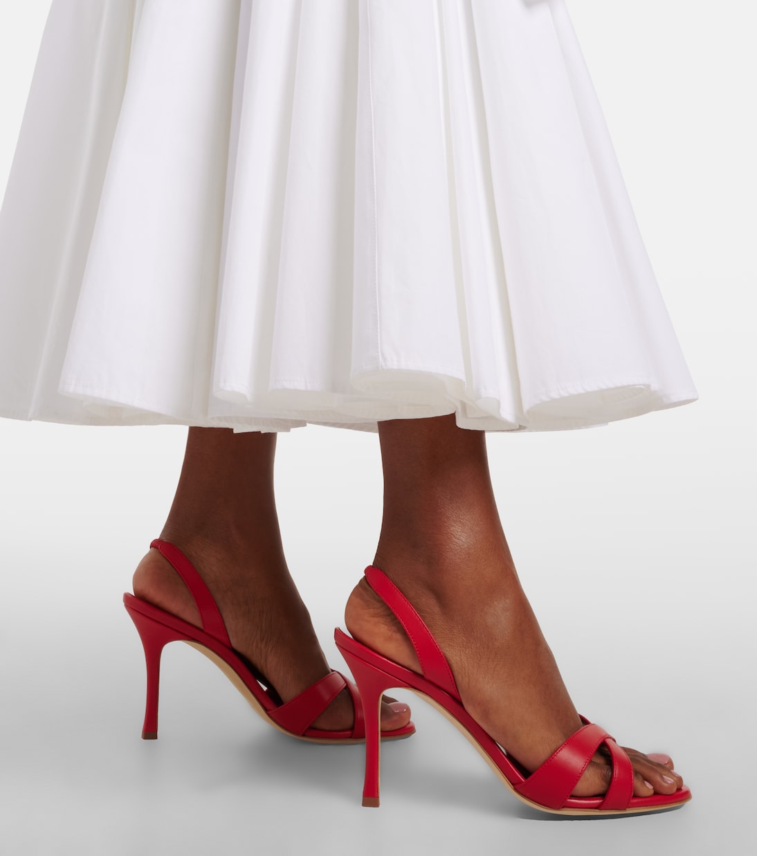 Callasli leather slingback sandals | Manolo Blahnik