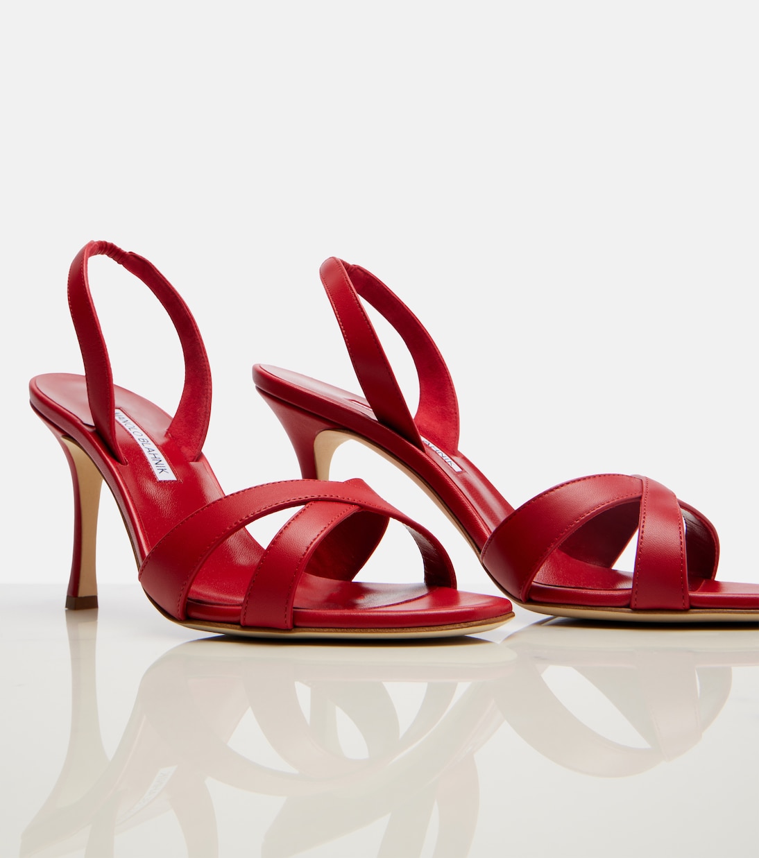 Callasli leather slingback sandals | Manolo Blahnik