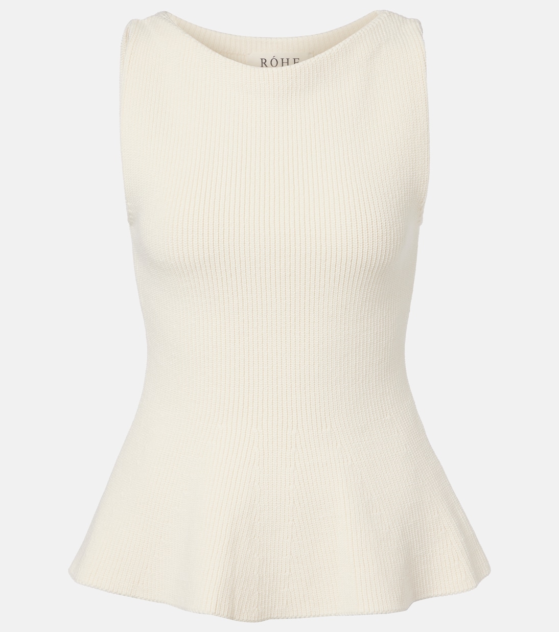 Top de punto de algodón | Róhe