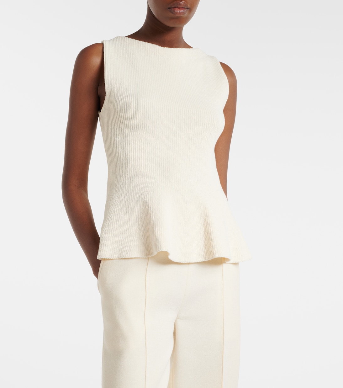 Top de punto de algodón | Róhe