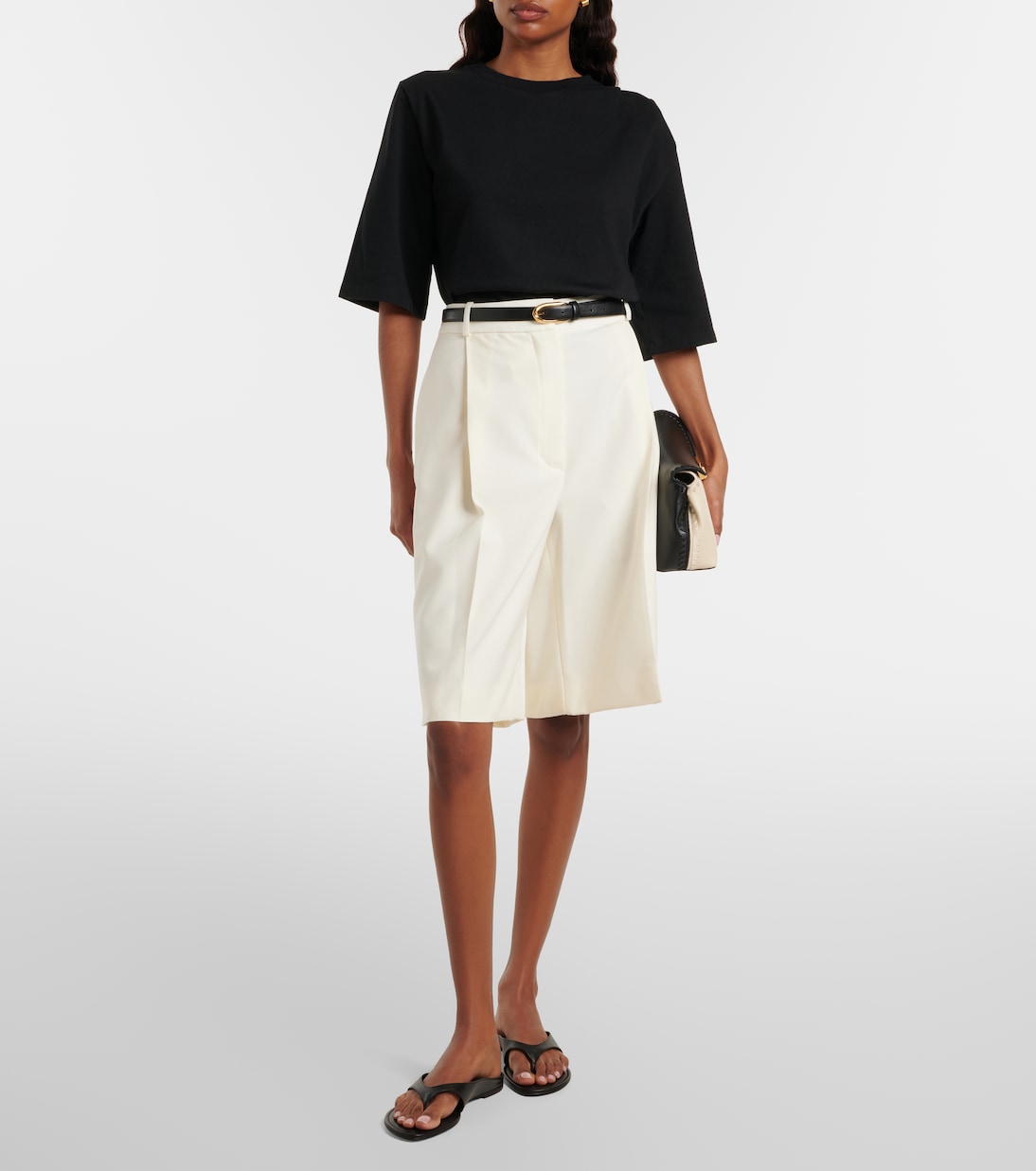 Bermuda-Shorts aus Schurwolle | Róhe