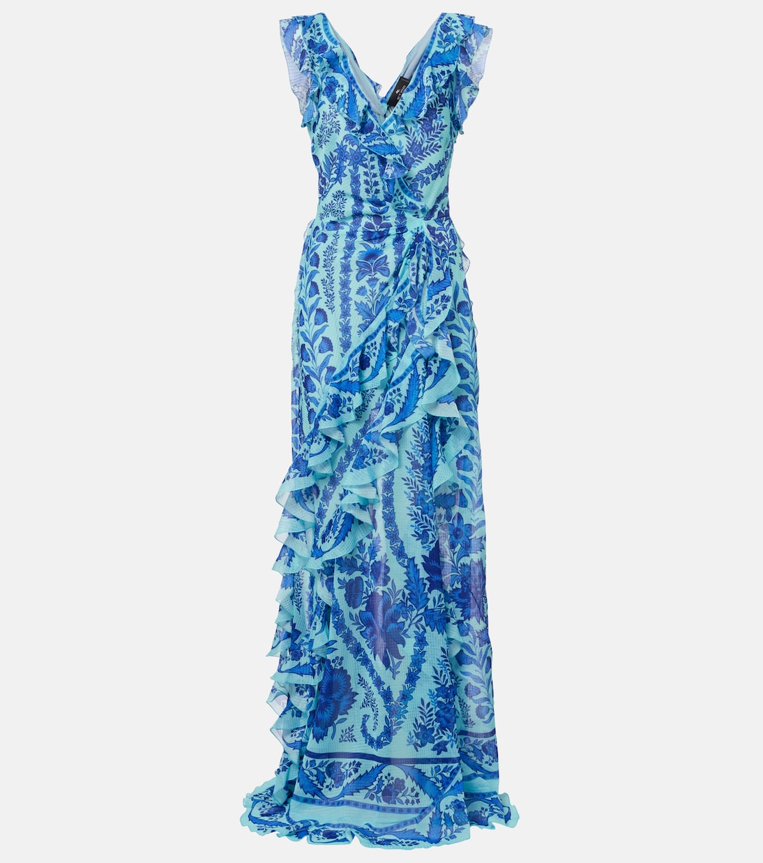 Floral ruffled gown | Etro