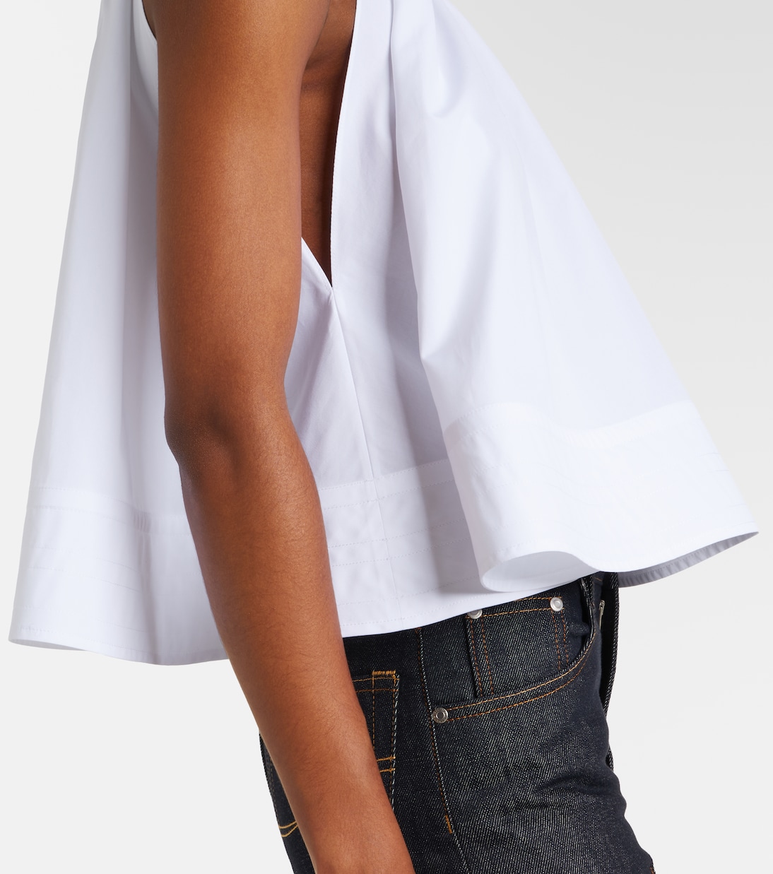 Top aus Baumwollpopeline | Stella McCartney