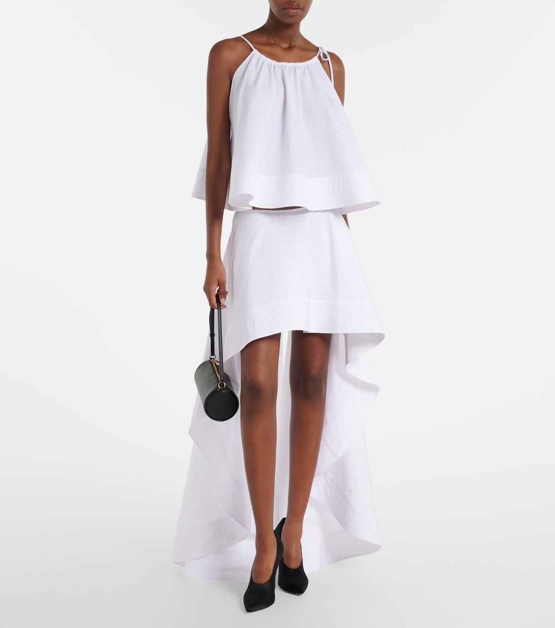 Cotton poplin tank top | Stella McCartney