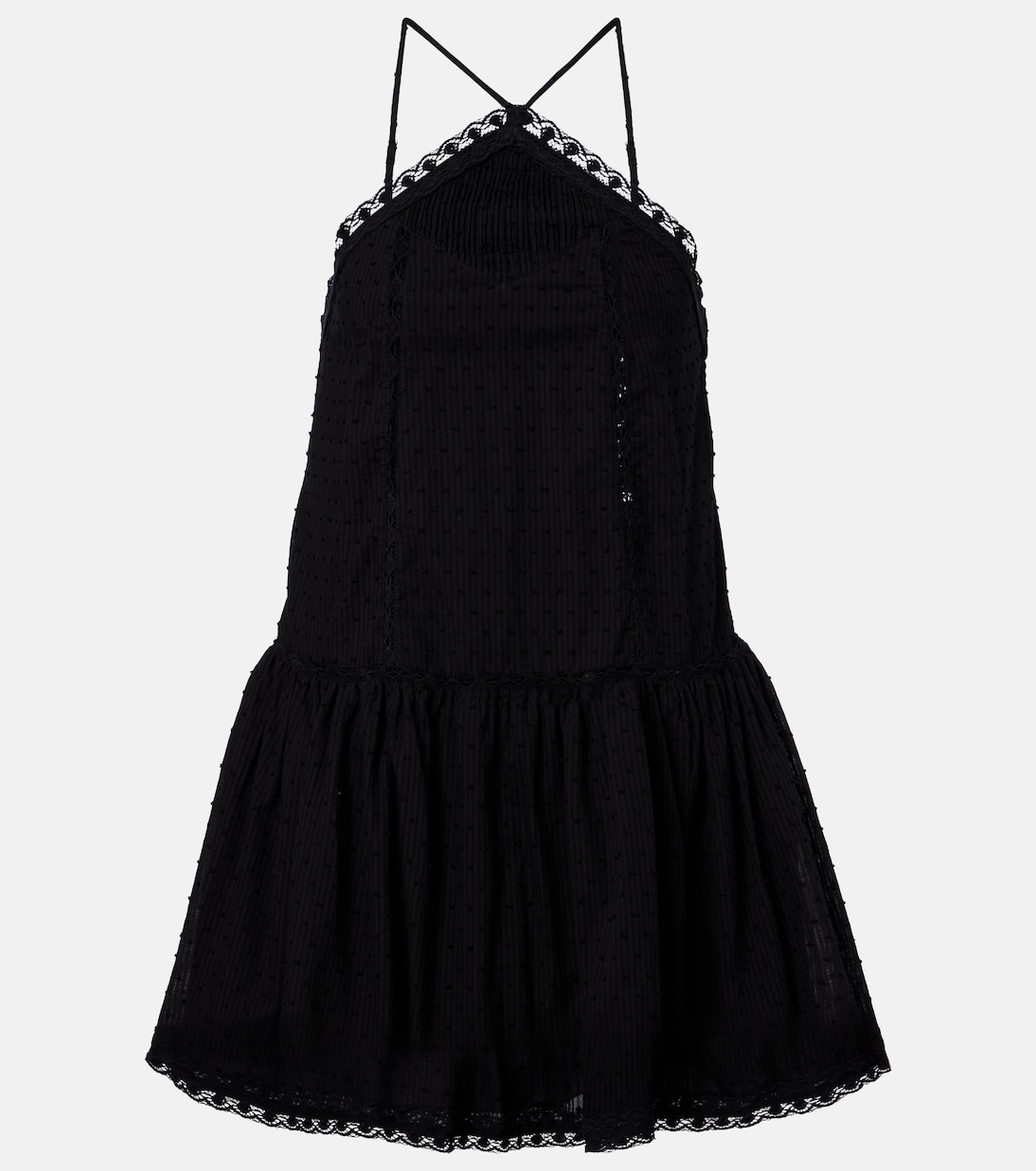 Nora crochet-trimmed cotton minidress | Poupette St Barth