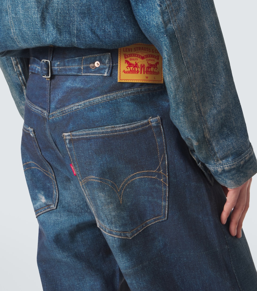 x Levi's® jeans anchos | Junya Watanabe