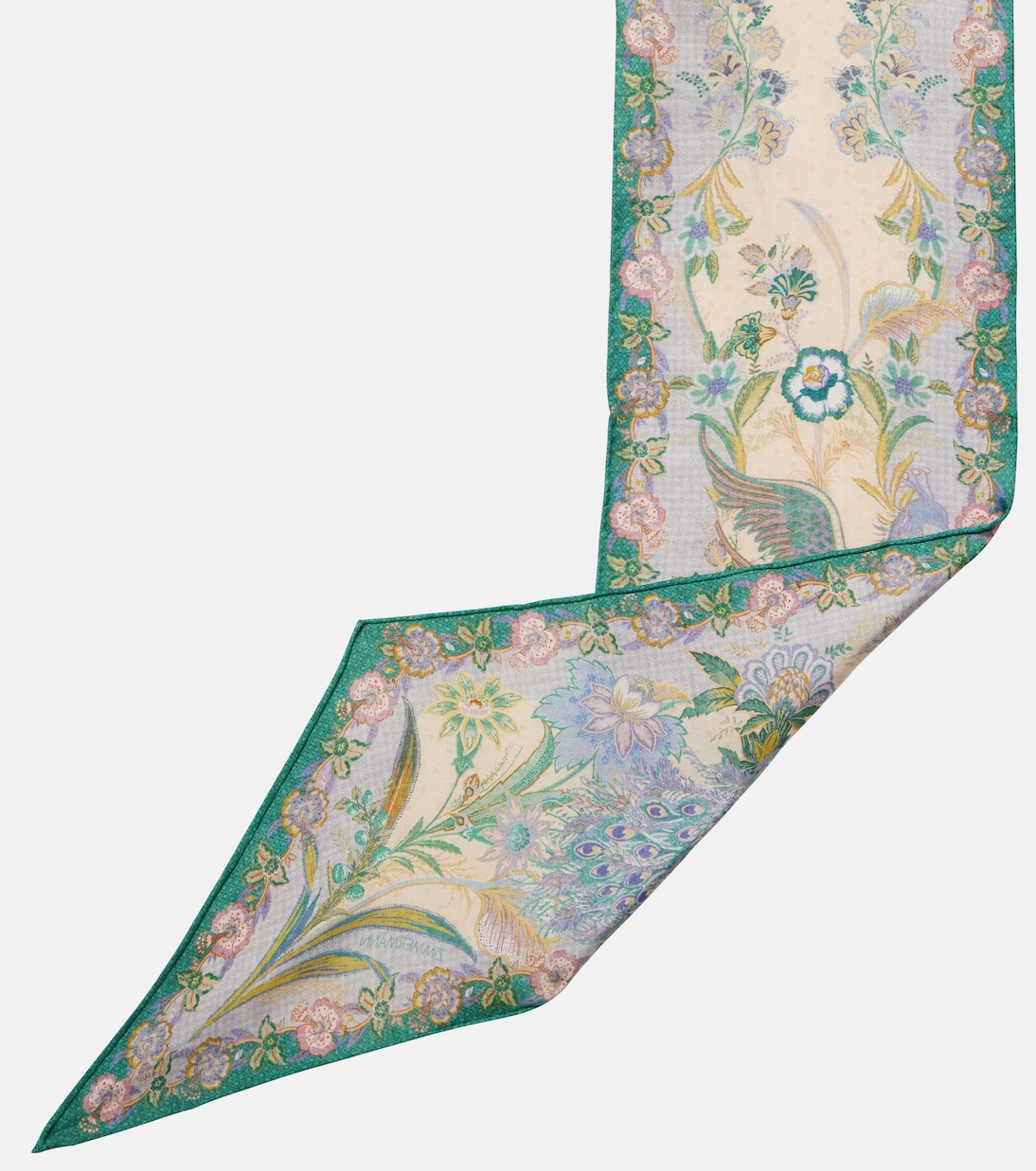 Floral silk scarf | Zimmermann
