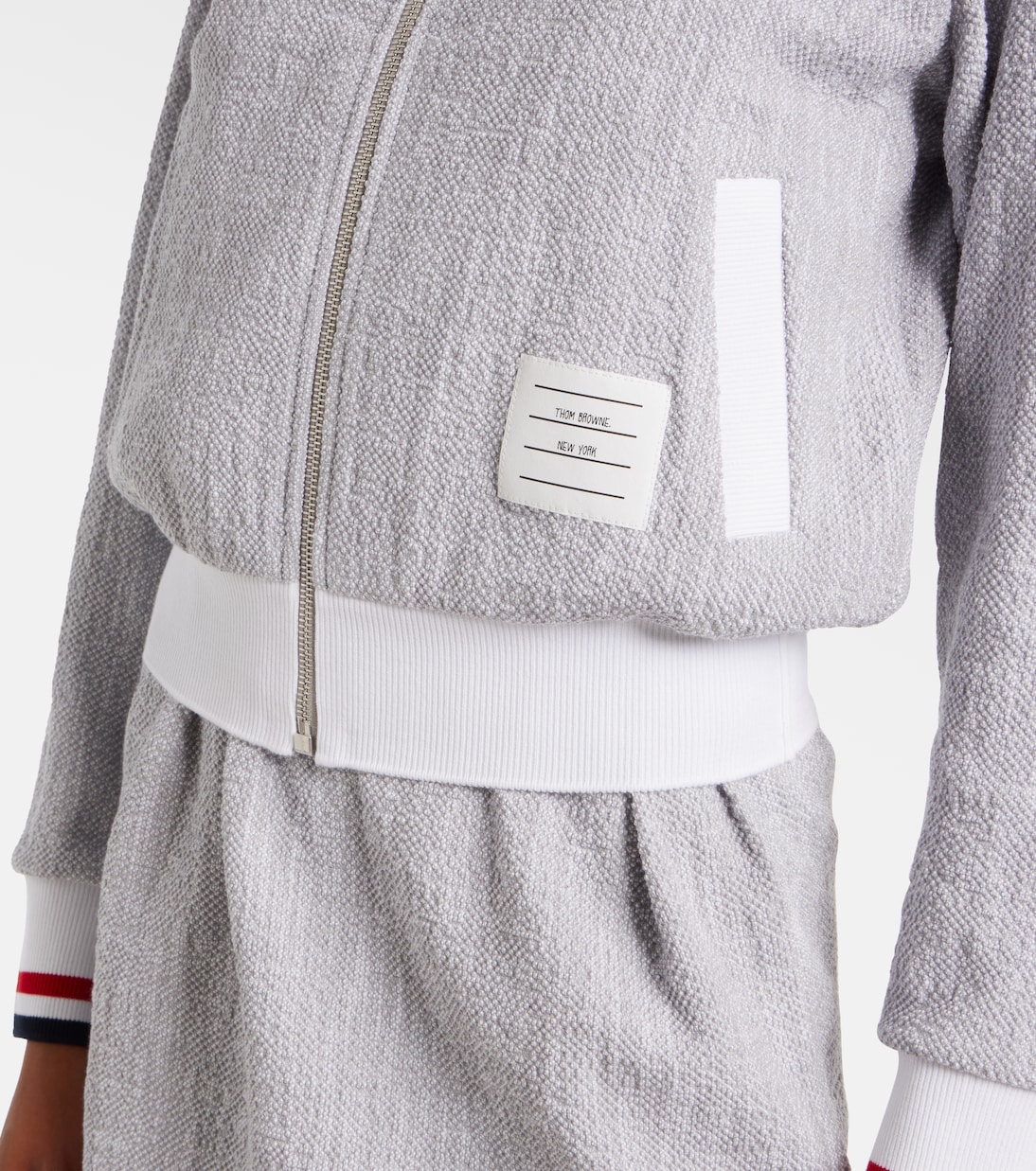 Cotton-blend bomber jacket | Thom Browne