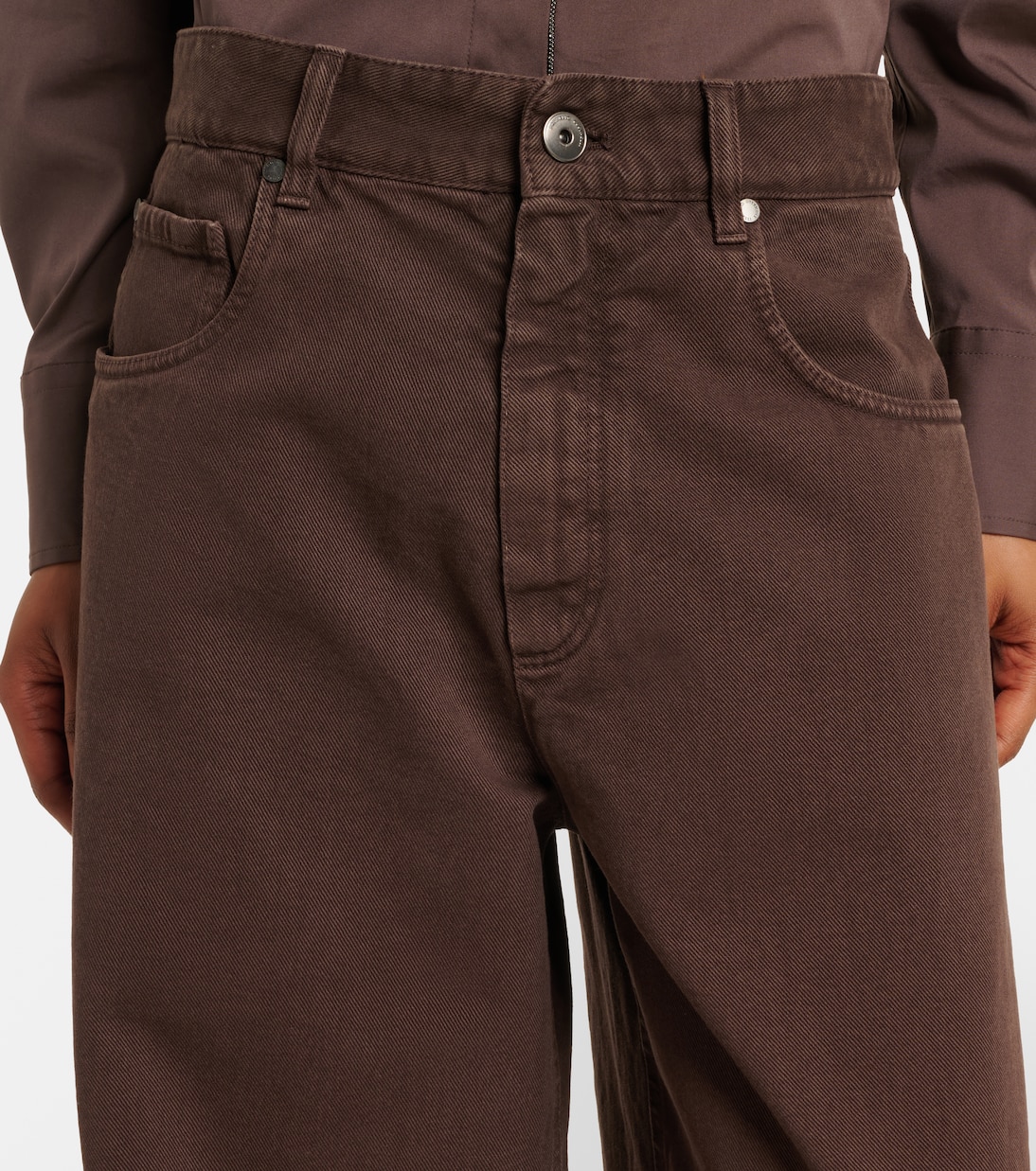 Monili wide-leg jeans | Brunello Cucinelli