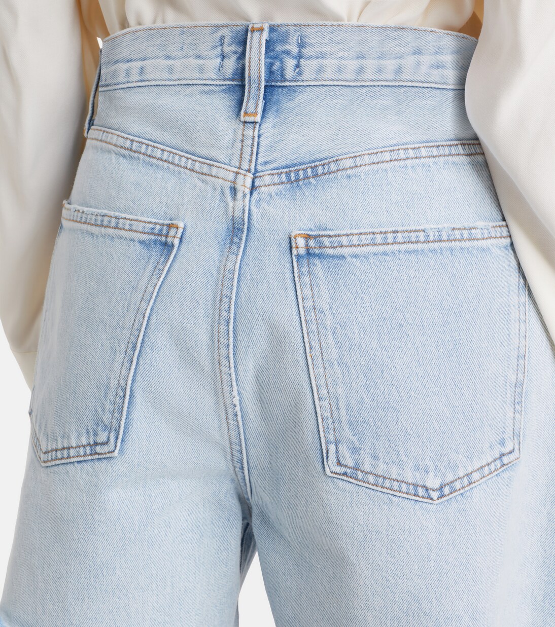 Rhoda 프레이드 데님 쇼츠 | Agolde