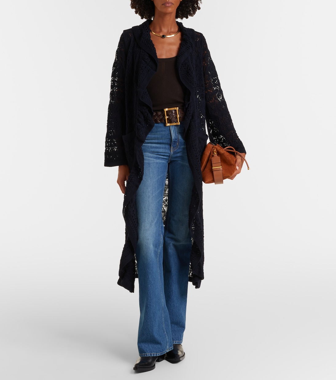 Cotton-blend crochet coat | Dorothee Schumacher
