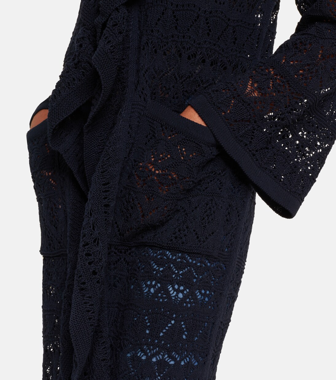 Cotton-blend crochet coat | Dorothee Schumacher