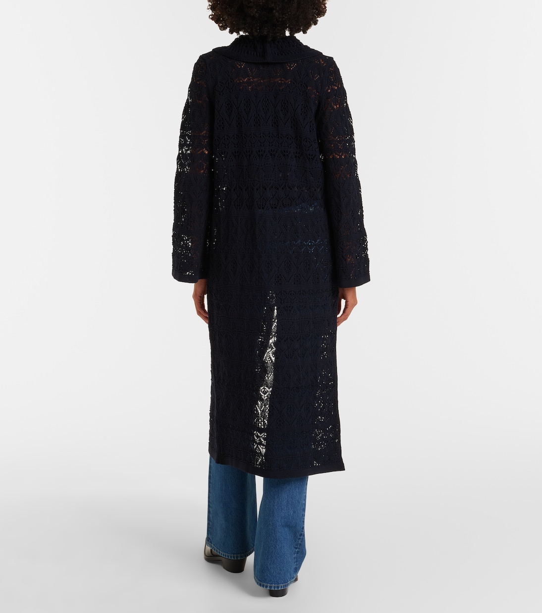 Cotton-blend crochet coat | Dorothee Schumacher