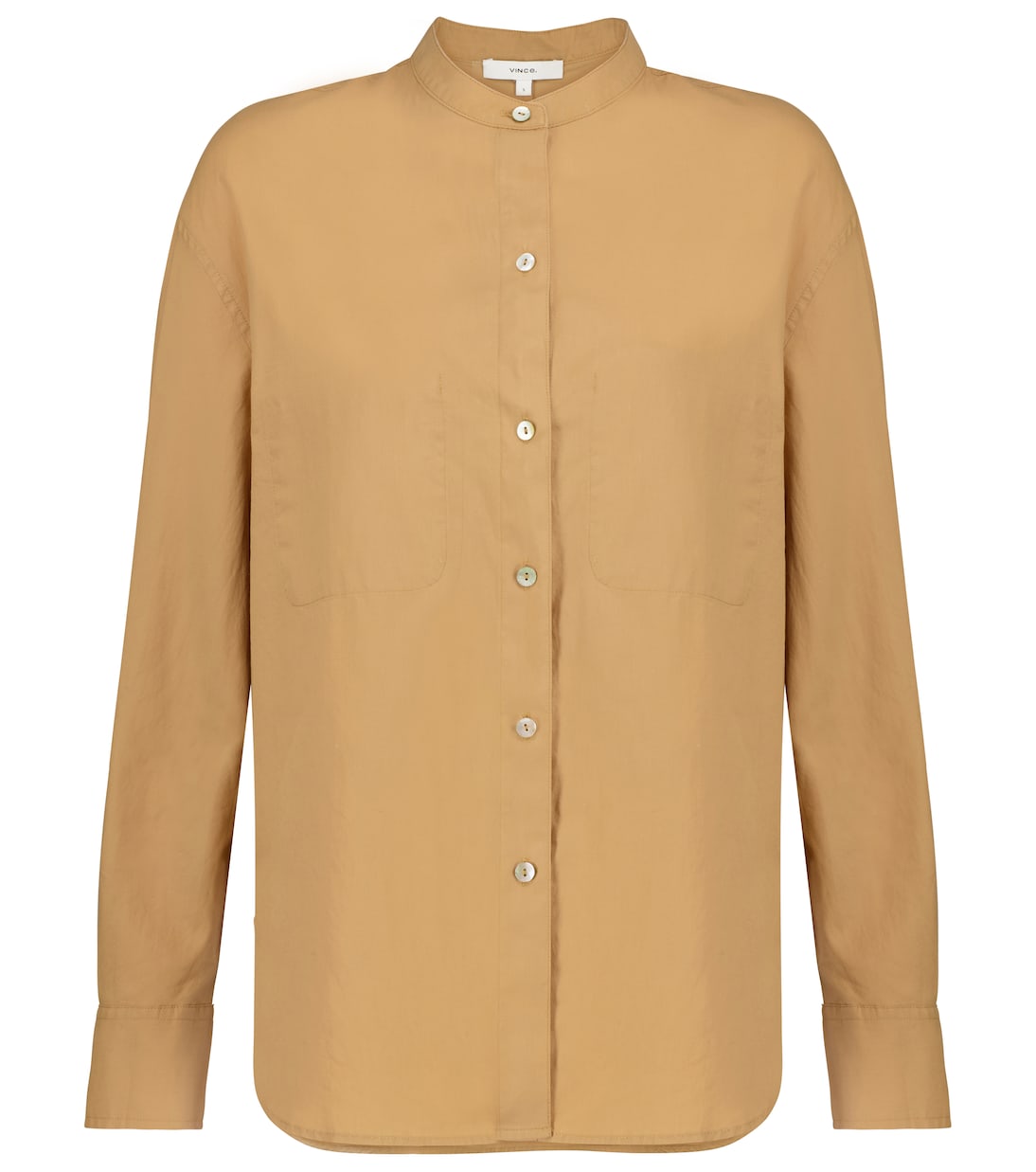 Hemd aus Baumwolle und Seide | Vince