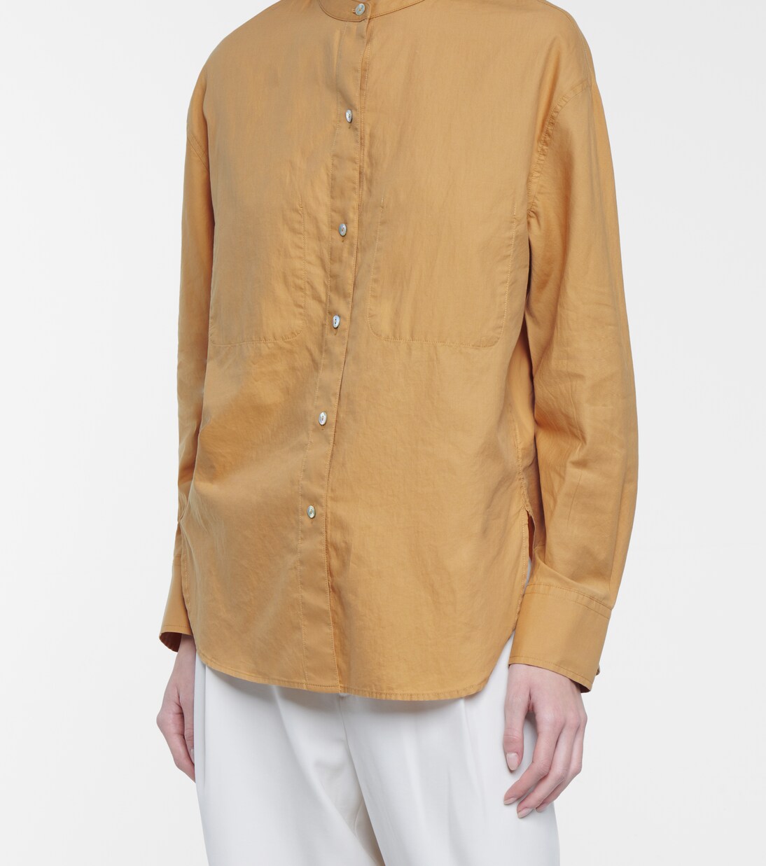 Hemd aus Baumwolle und Seide | Vince