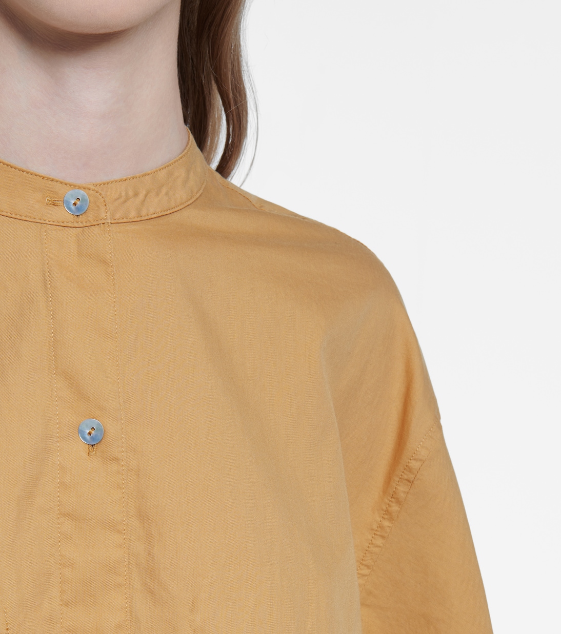 Hemd aus Baumwolle und Seide | Vince