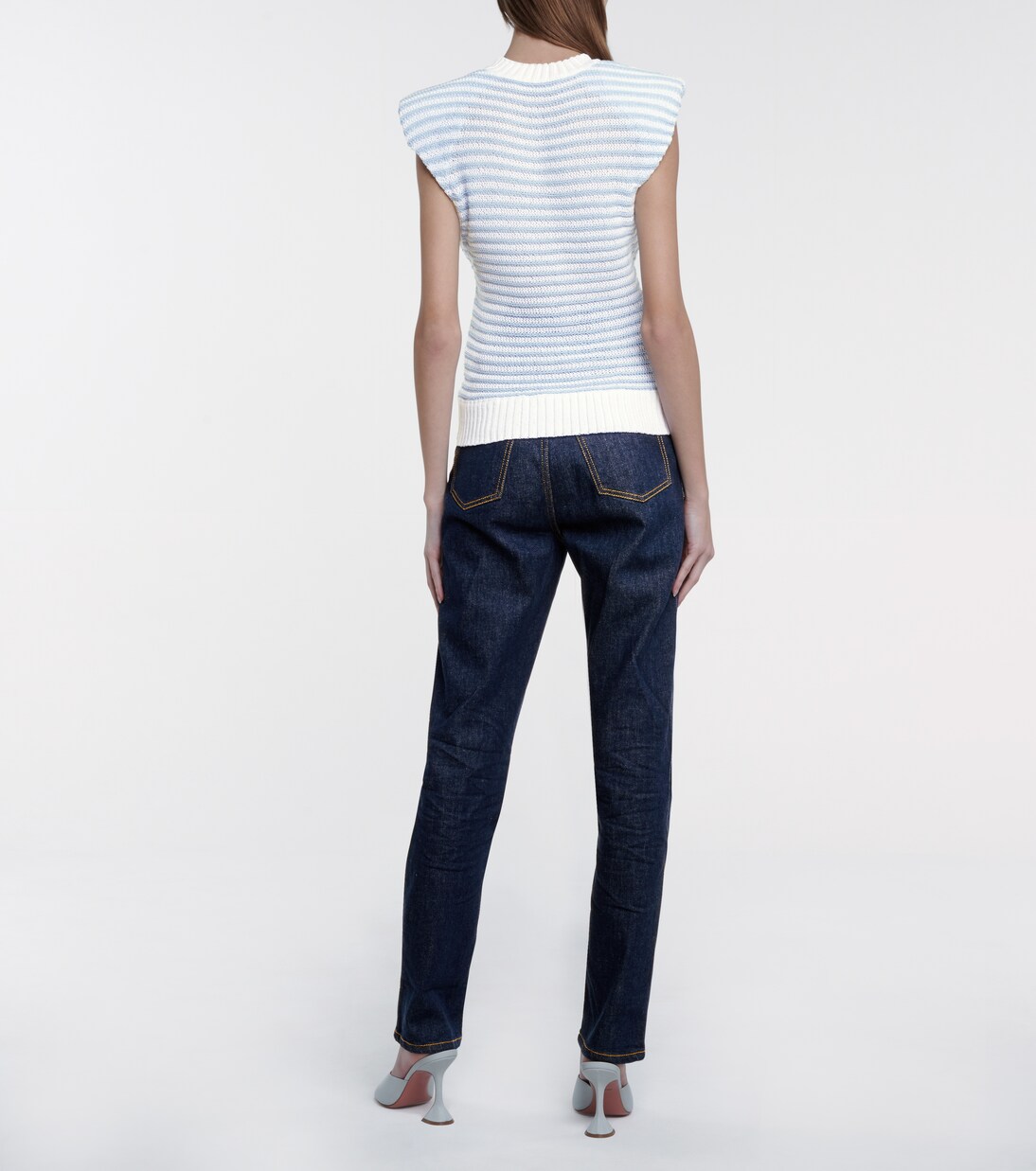 Top a righe in misto cotone | Philosophy di Lorenzo Serafini