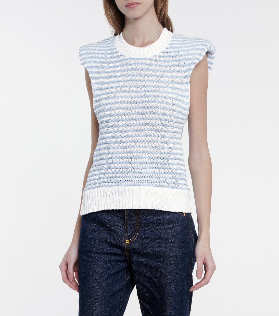 Top a righe in misto cotone | Philosophy di Lorenzo Serafini