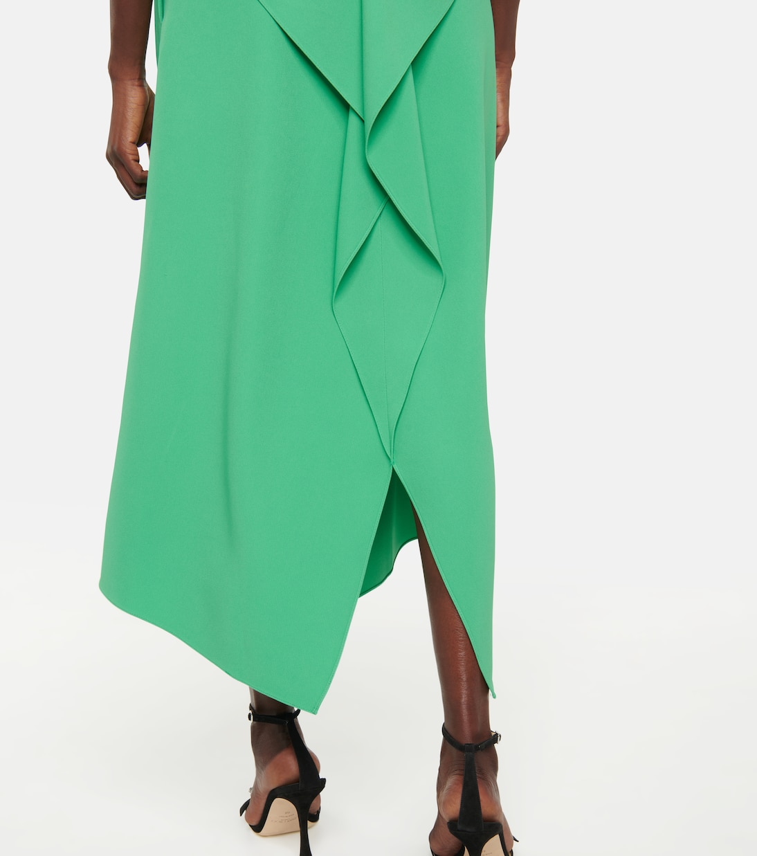 Robe midi Dolan en crêpe | Roland Mouret