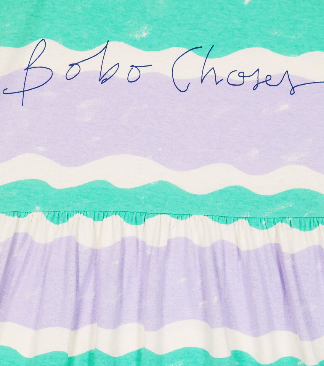 Robe rayée en coton | Bobo Choses