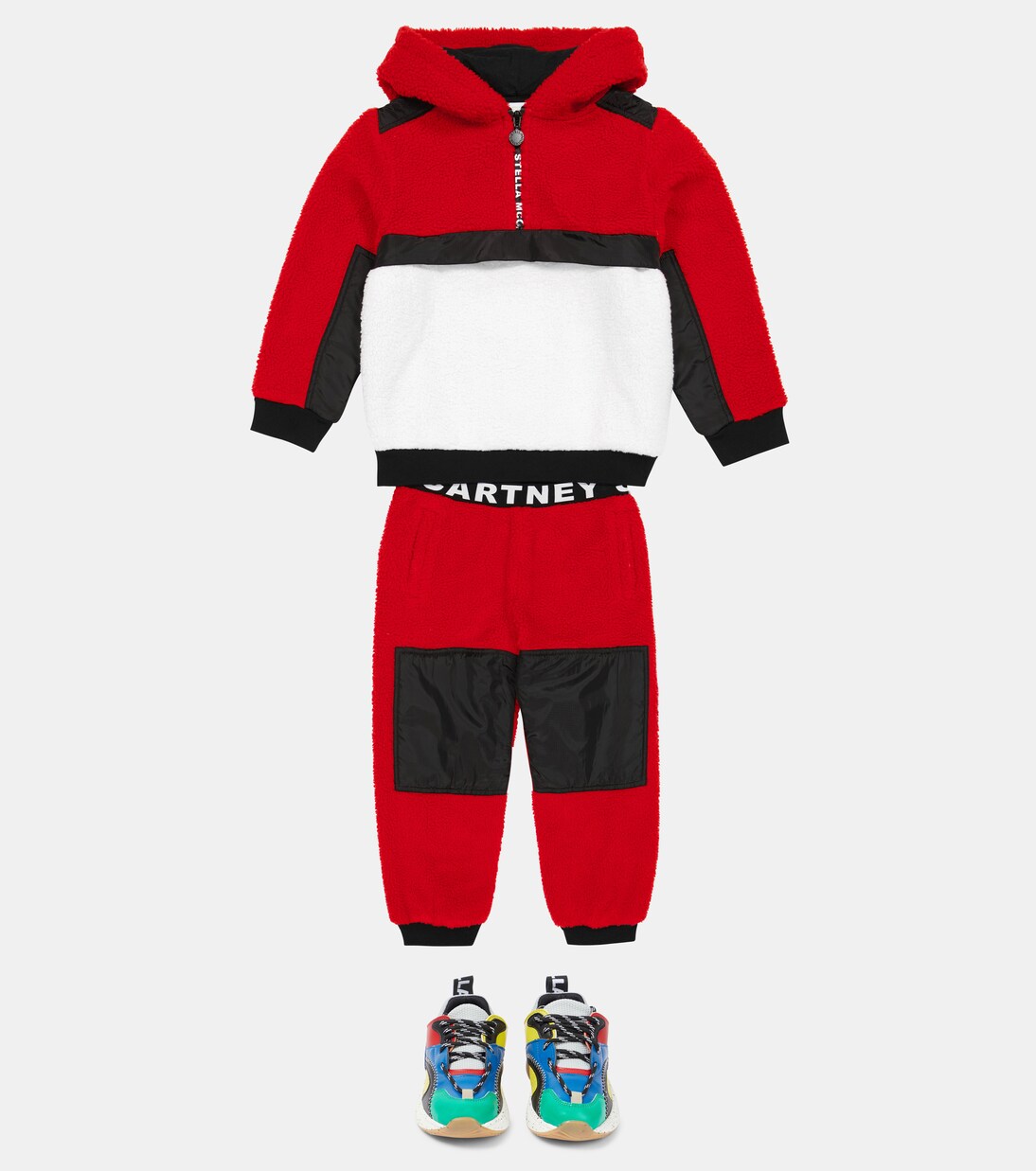 Logo fleece sweatpants | Stella McCartney Kids