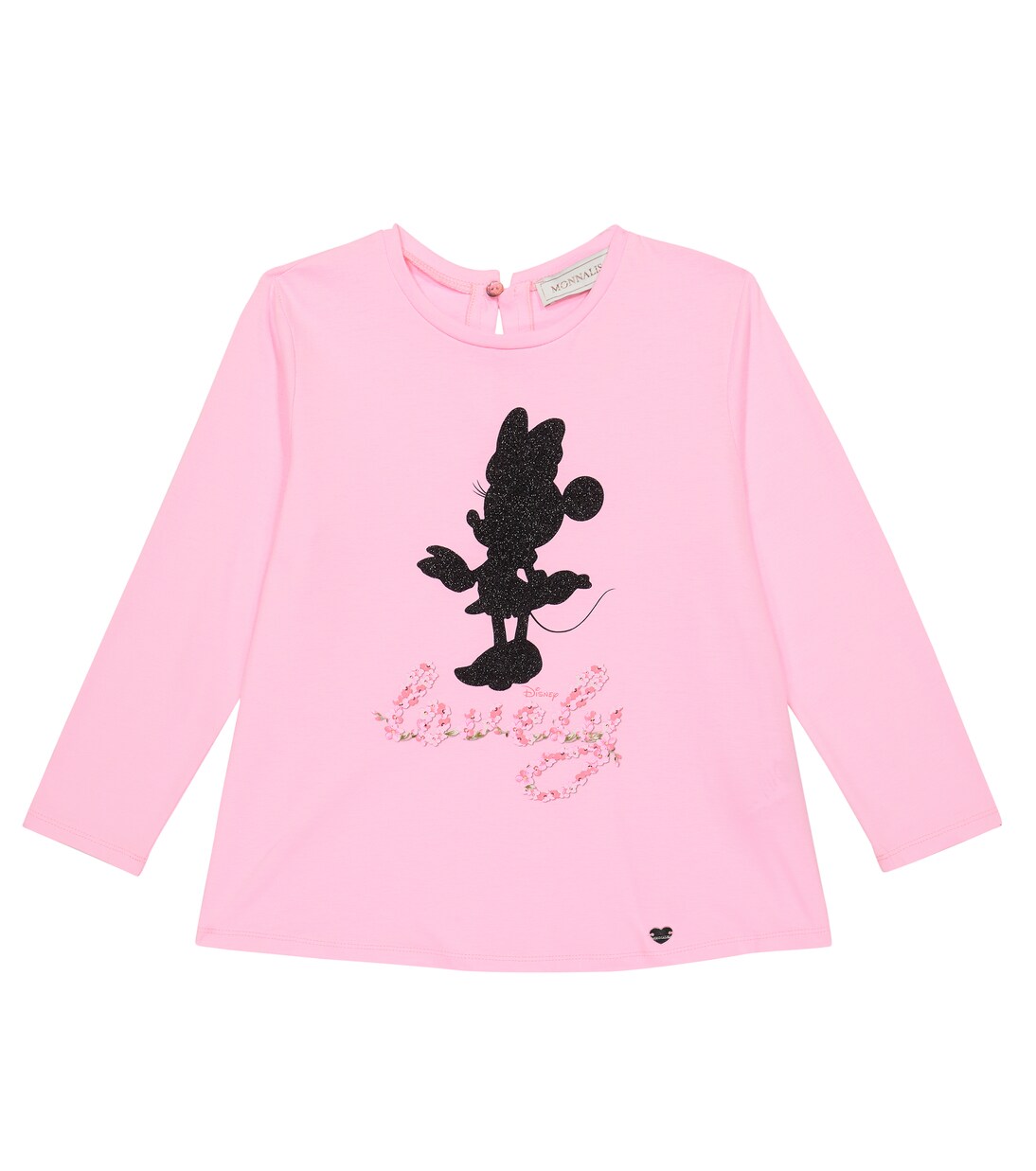 x Disney® embellished jersey T-shirt | Monnalisa